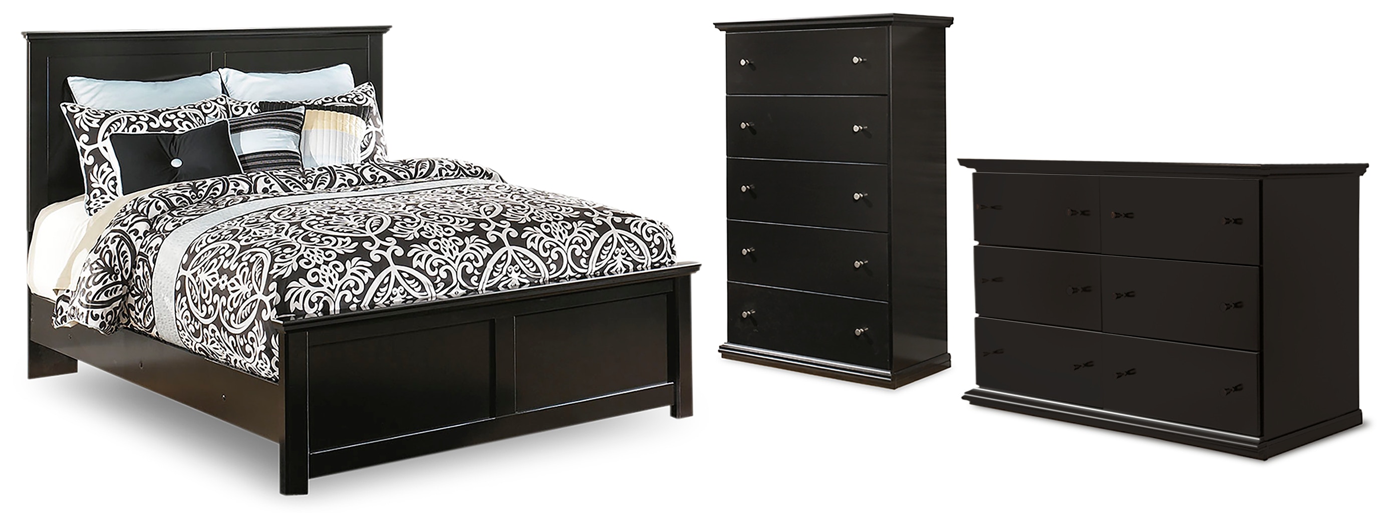 Maribel black dresser online