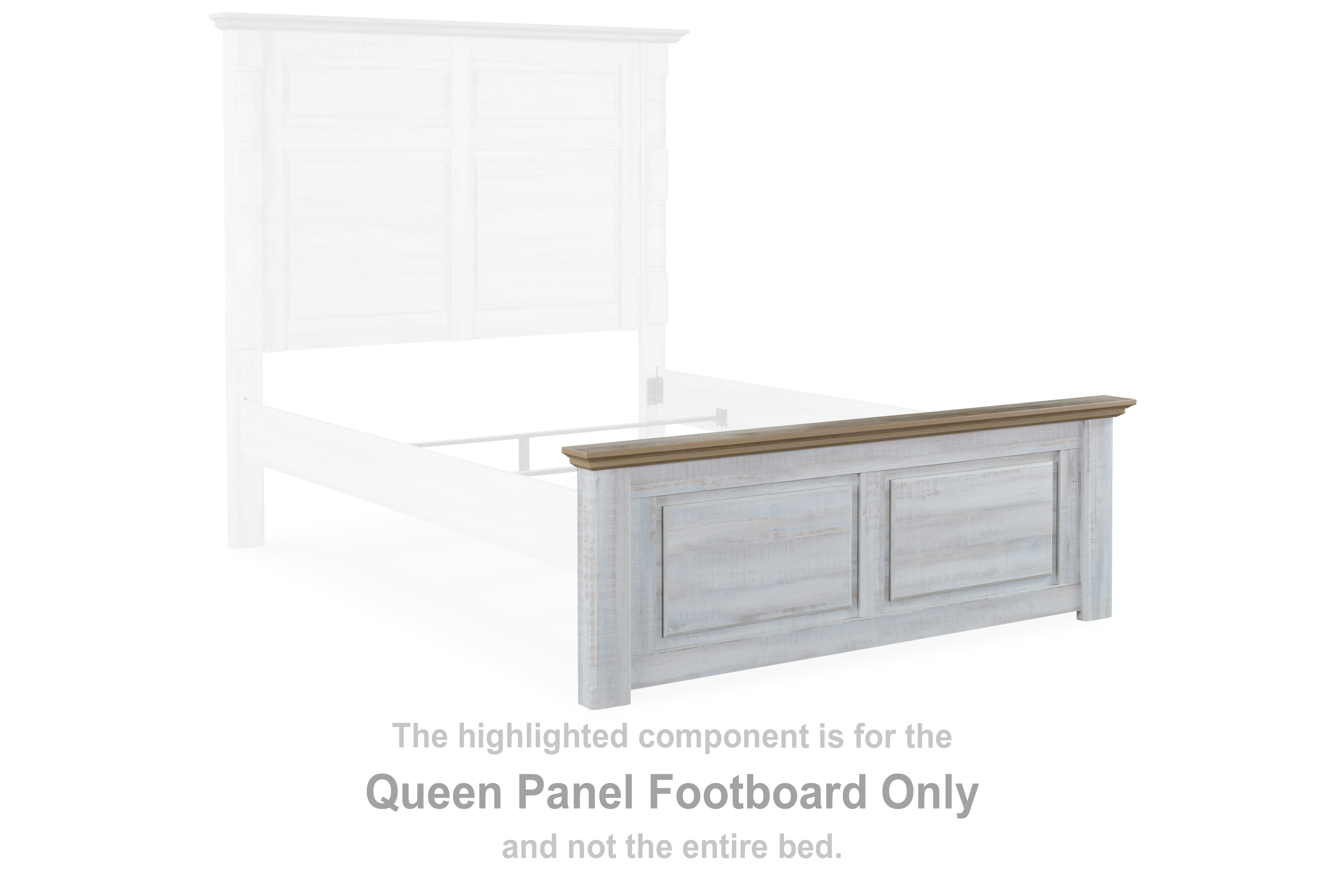 Signature Design By Ashley Bedroom Haven Bay Queen Panel Footboard ...