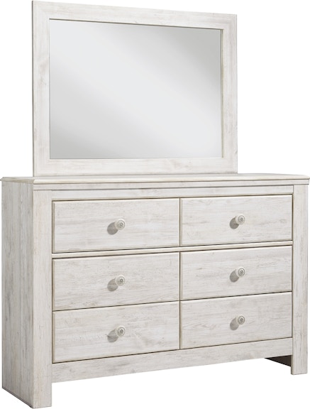 Signature Design By Ashley Accessories Paxberry Dresser And Mirror