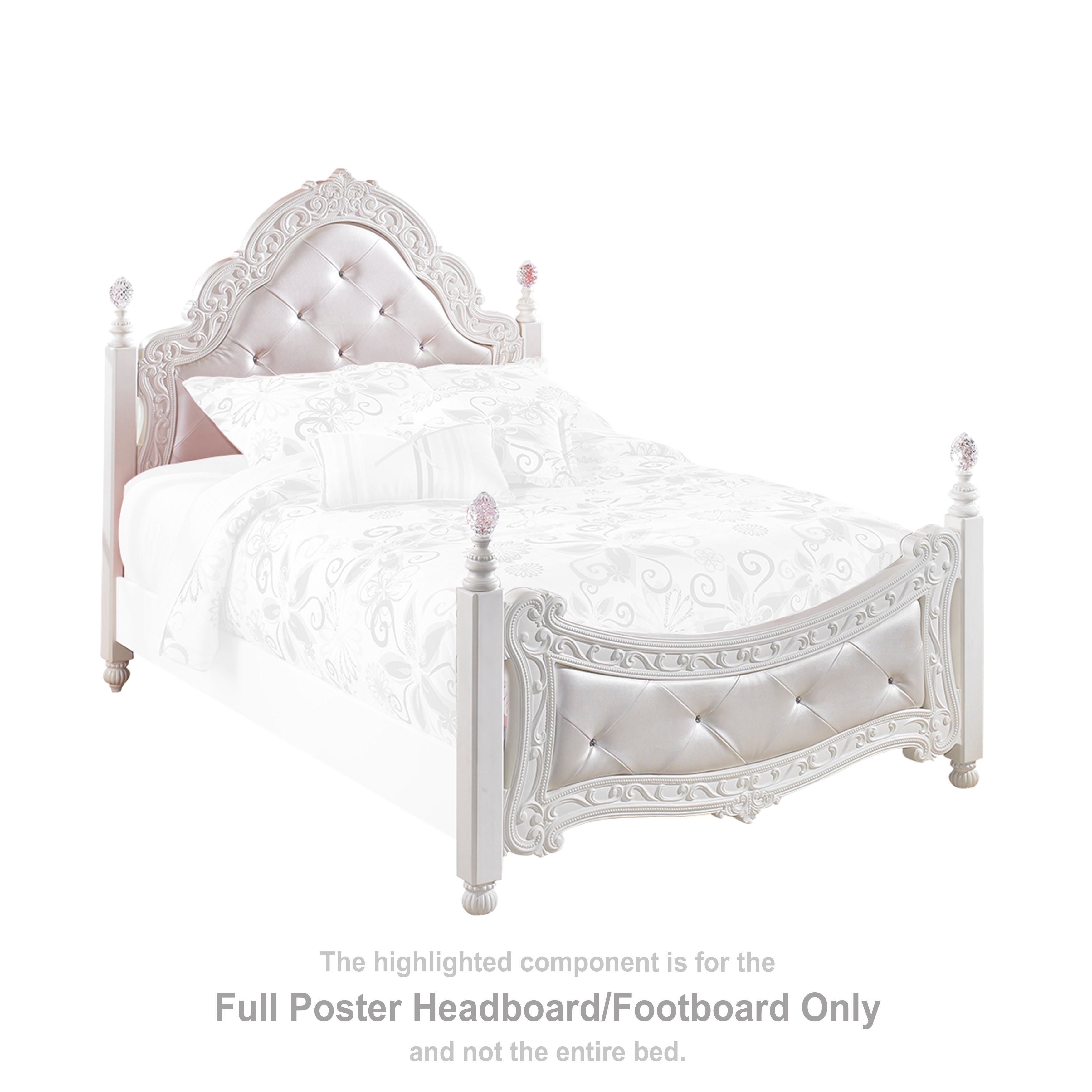 Ashley princess outlet bed