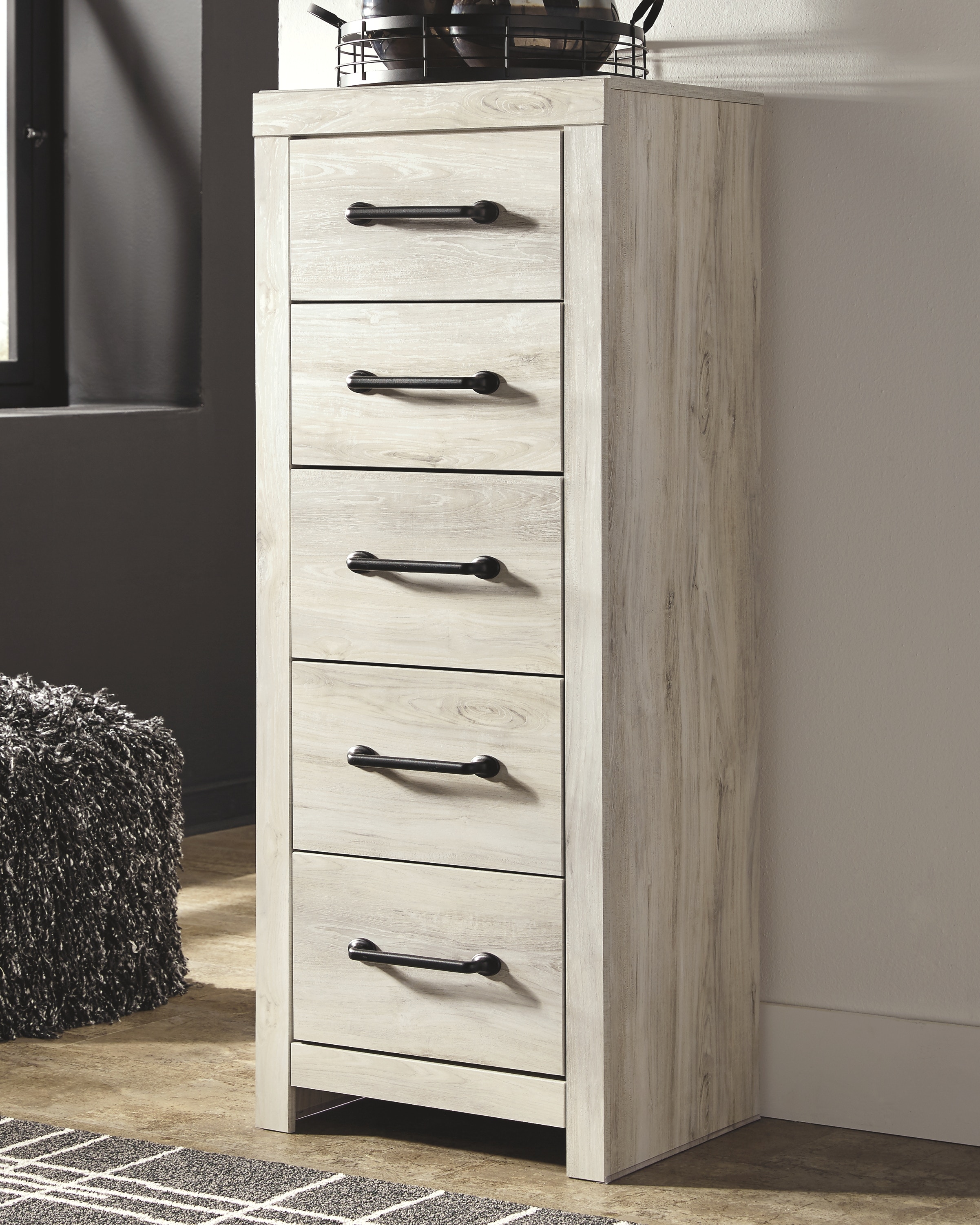 Signature Design by Ashley Bedroom Cambeck Narrow Chest of Drawers