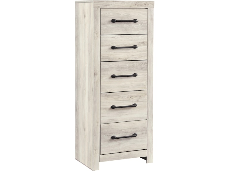 Signature Design by Ashley Cambeck White Narrow Chest of Drawers B192-11 B192-11