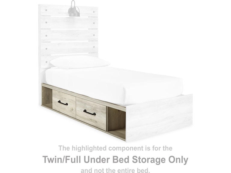 Signature Design by Ashley Cambeck Twin/Full Under Bed Storage B192-50 at Woodstock Furniture & Mattress Outlet