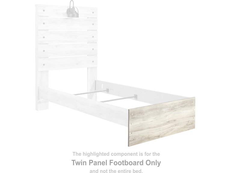Signature Design by Ashley Cambeck Twin Panel Footboard B192-52 at Woodstock Furniture & Mattress Outlet