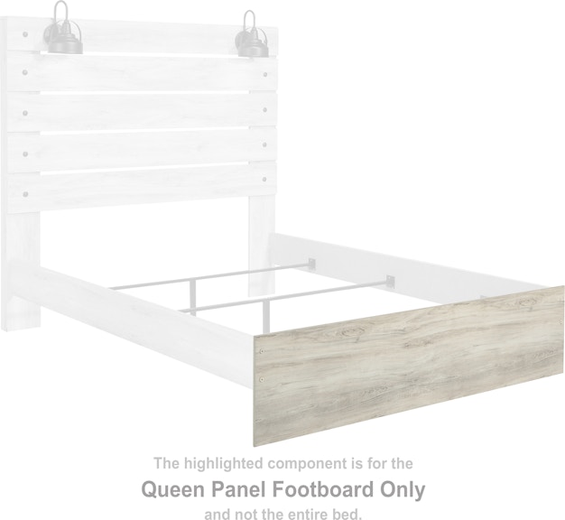 Signature Design by Ashley Cambeck Queen Panel Footboard B192-54 at Woodstock Furniture & Mattress Outlet