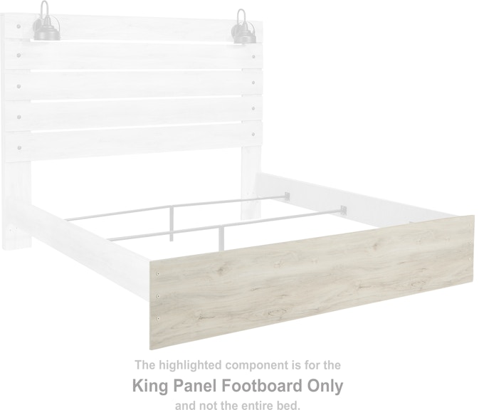Signature Design by Ashley Cambeck King Panel Footboard B192-56 at Woodstock Furniture & Mattress Outlet