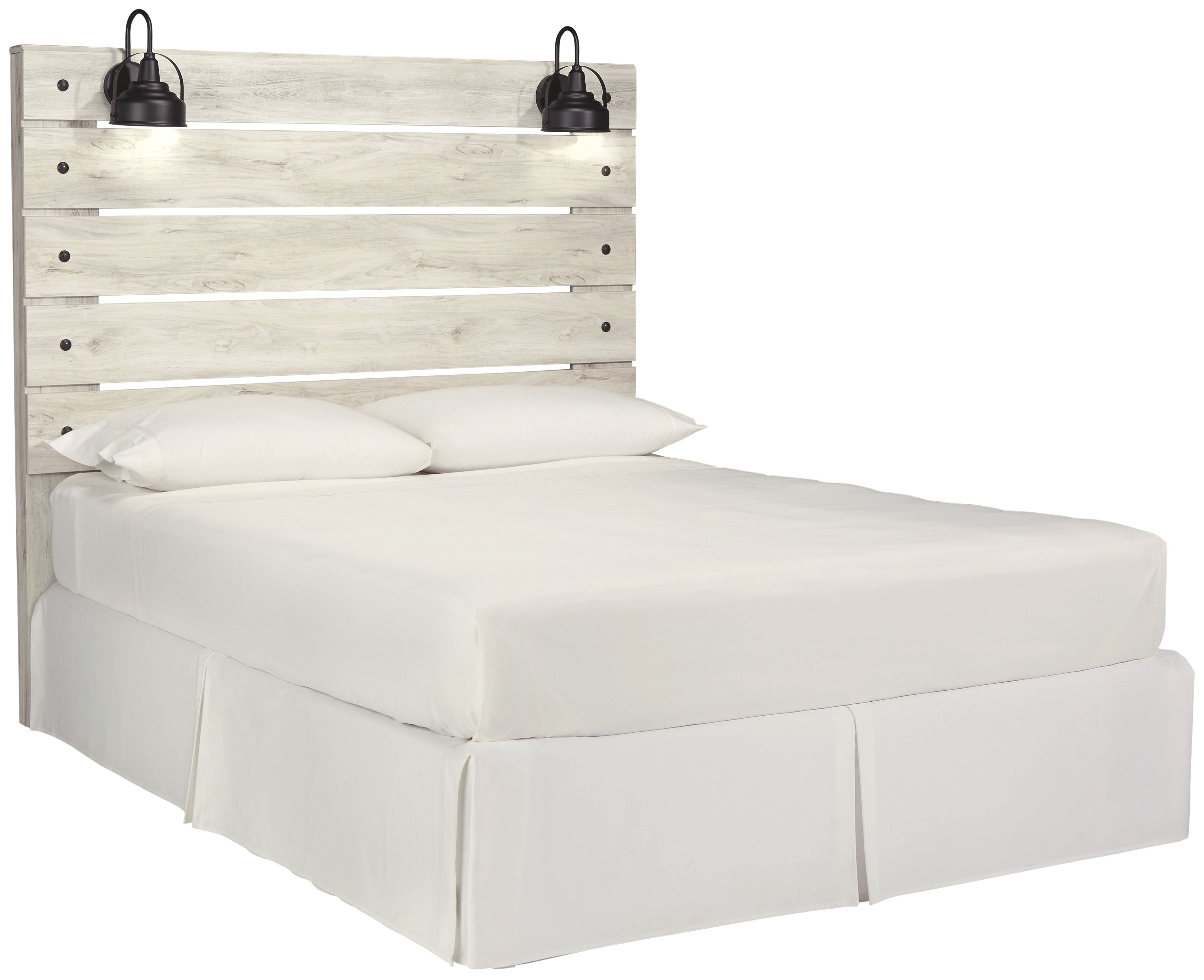 Signature Design By Ashley Bedroom Cambeck Queen Panel Headboard B192 ...