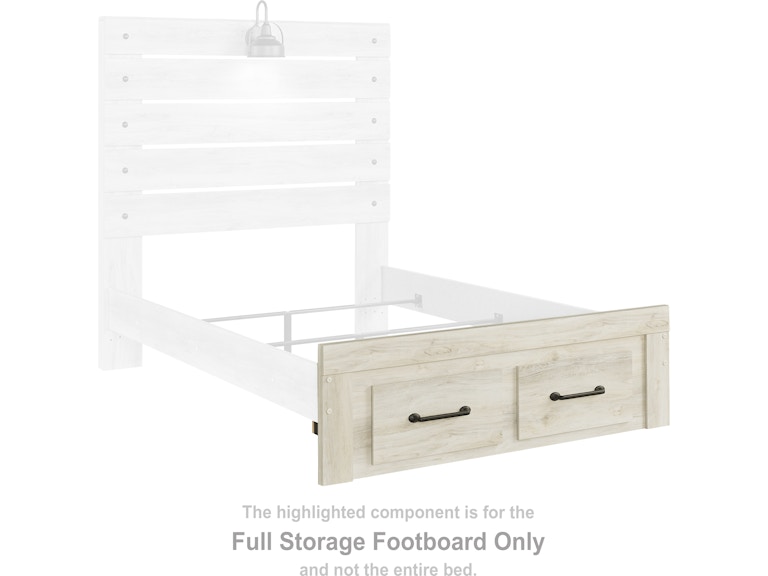 Signature Design by Ashley Cambeck Full Storage Footboard B192-84S at Woodstock Furniture & Mattress Outlet