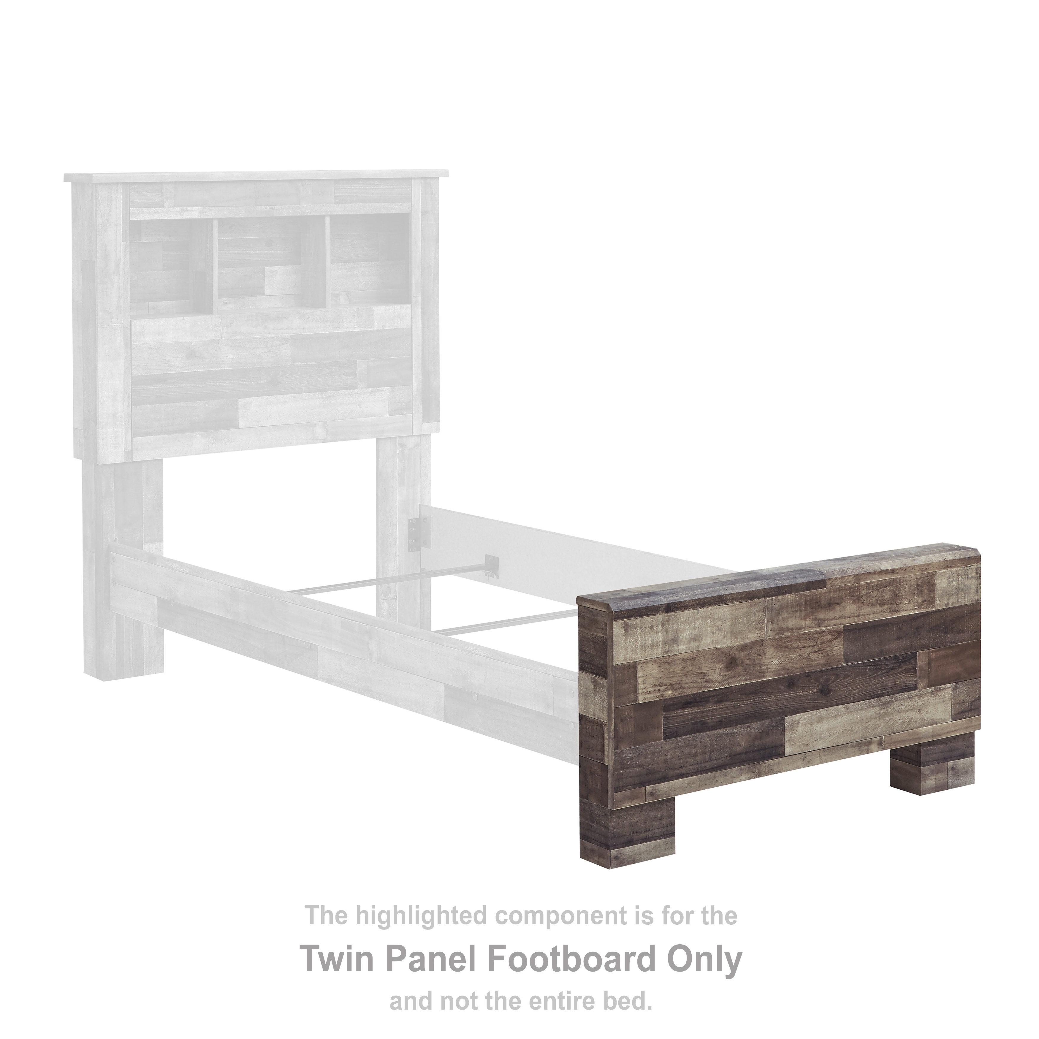 Twin panel deals bed frame