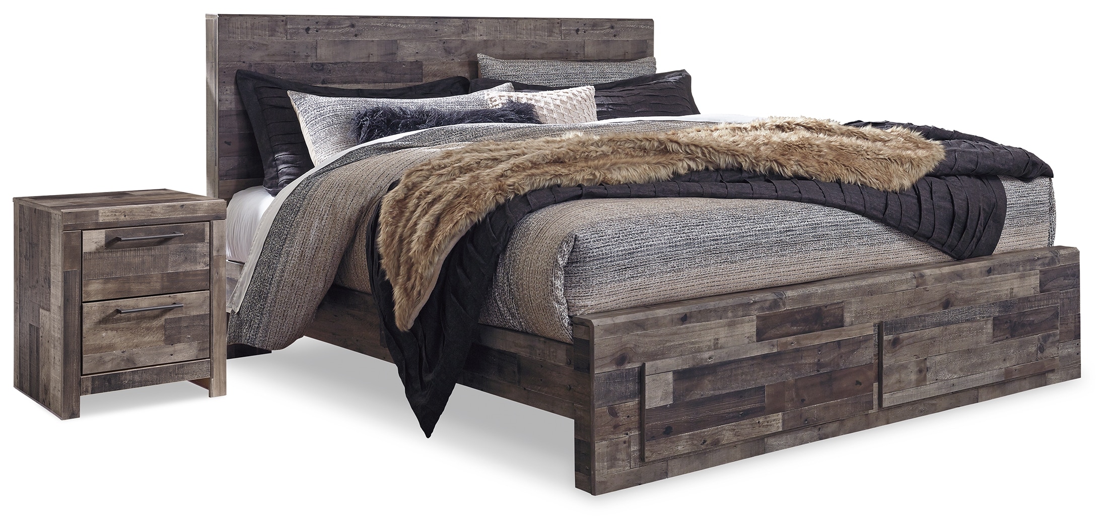 Ashley derekson king bedroom set discount
