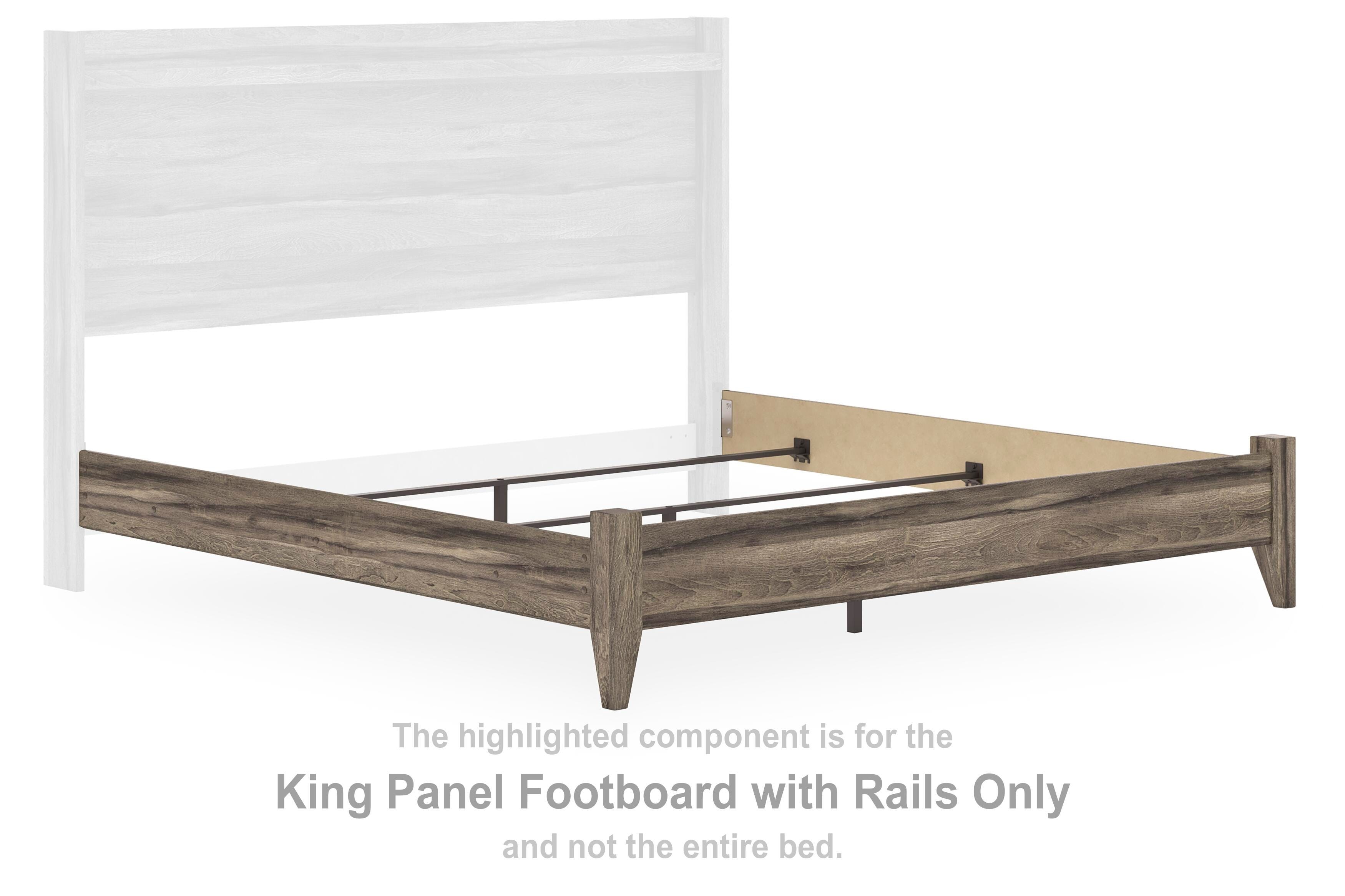  Baystorm King Panel Footboard with Rails 