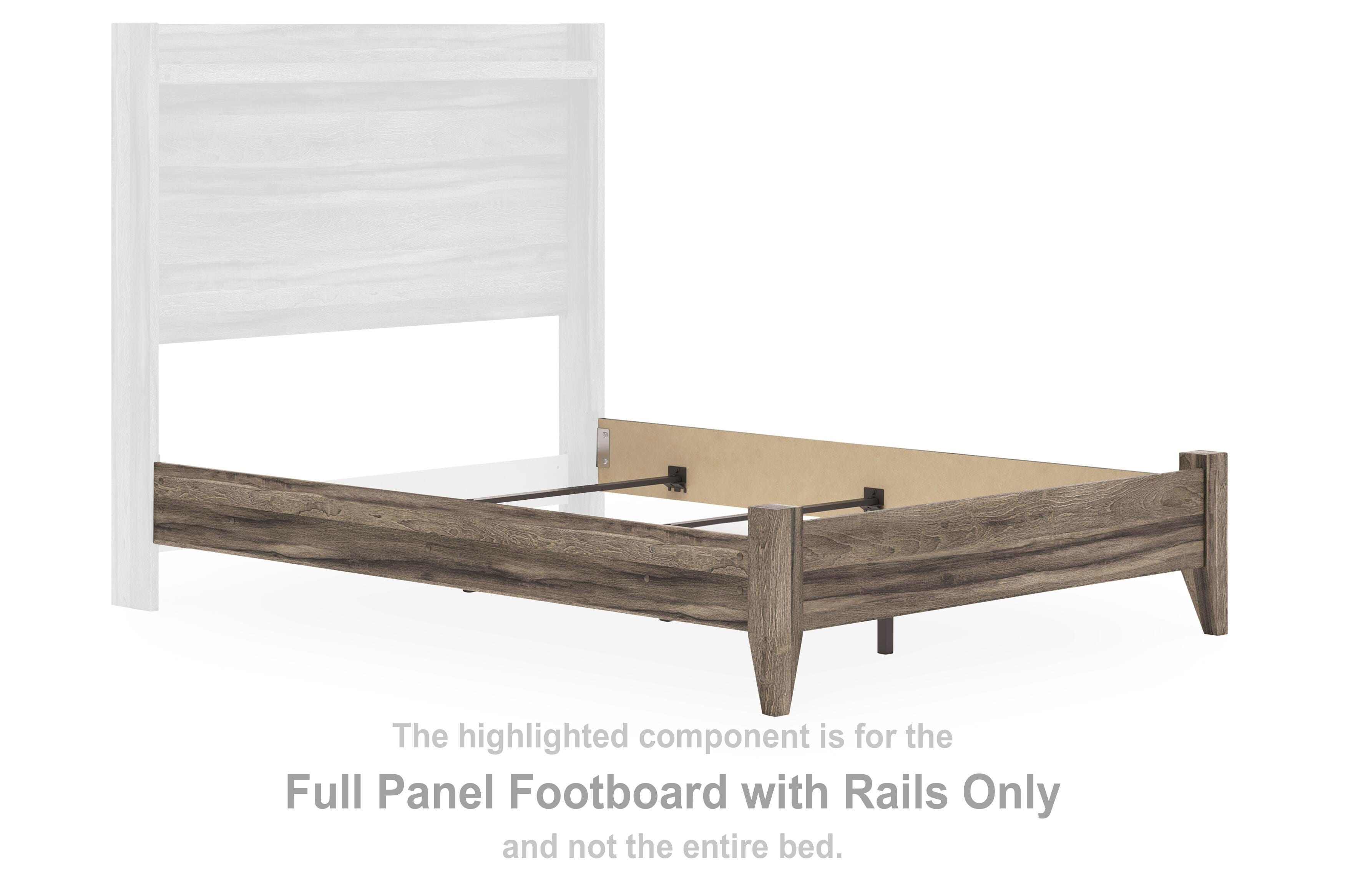  Baystorm Full Panel Footboard with Rails 