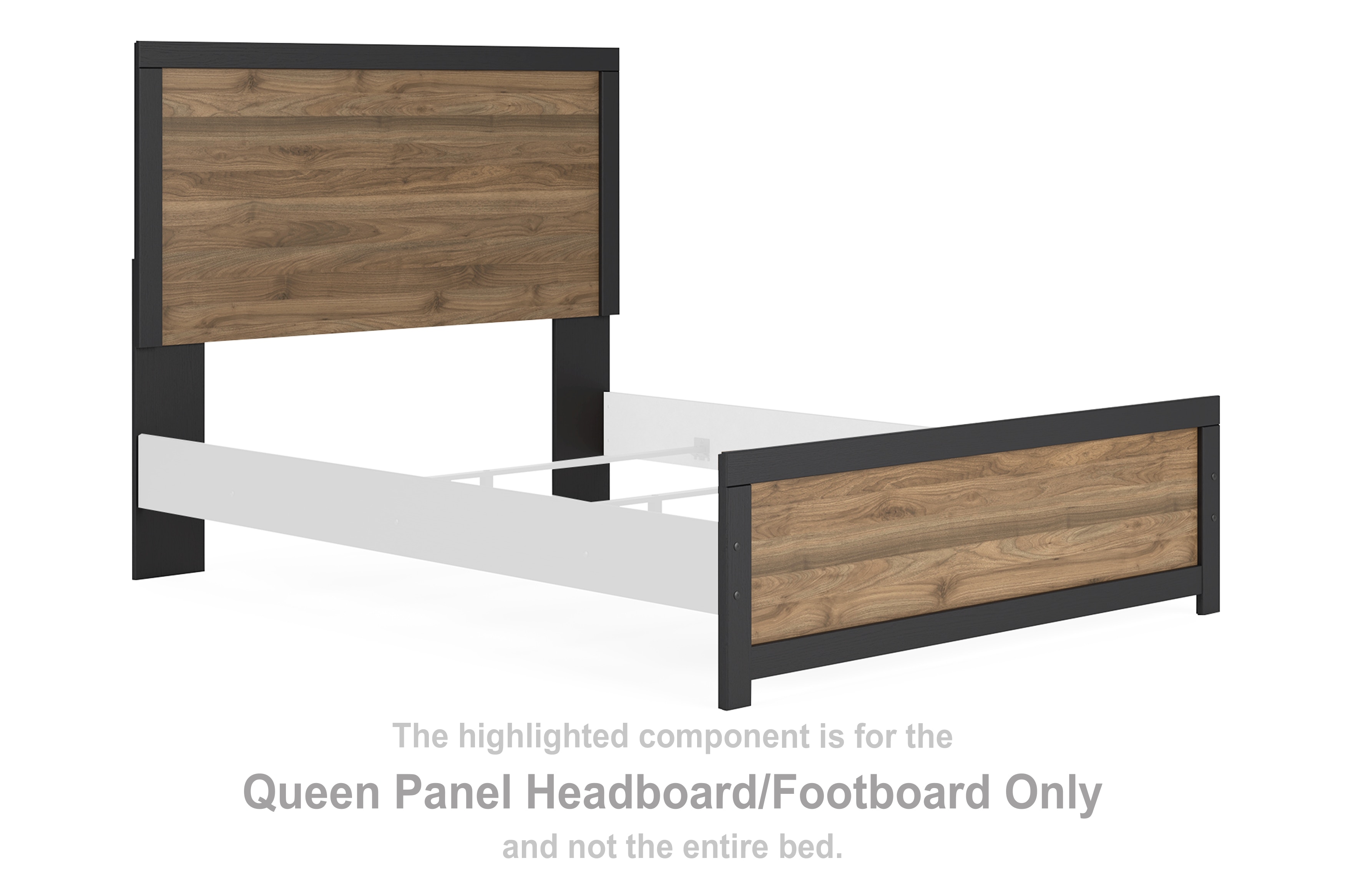 Signature Design By Ashley Bedroom Vertani Queen Panel Headboard ...