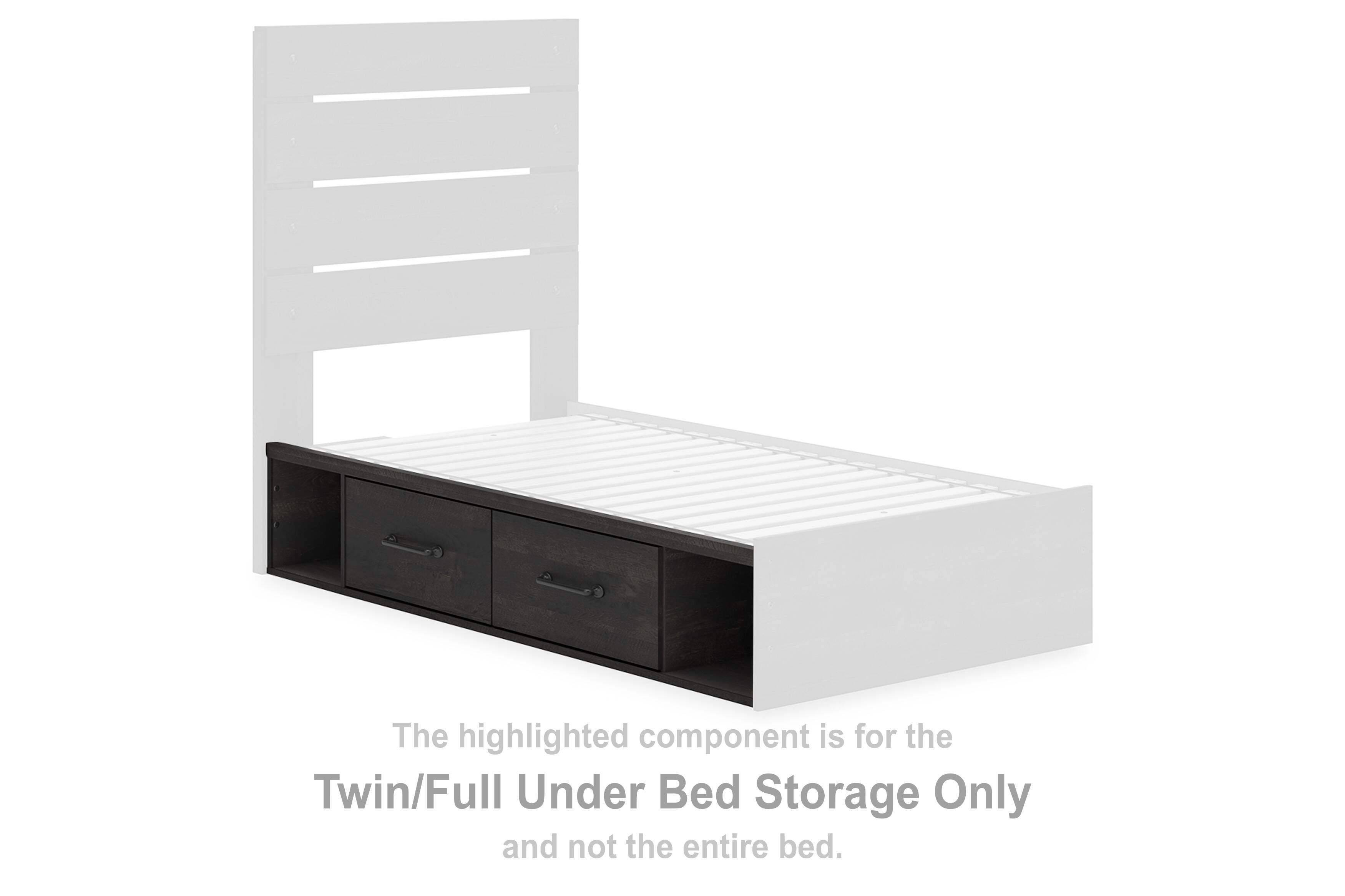  Delmorta Twin/Full Under Bed Storage 