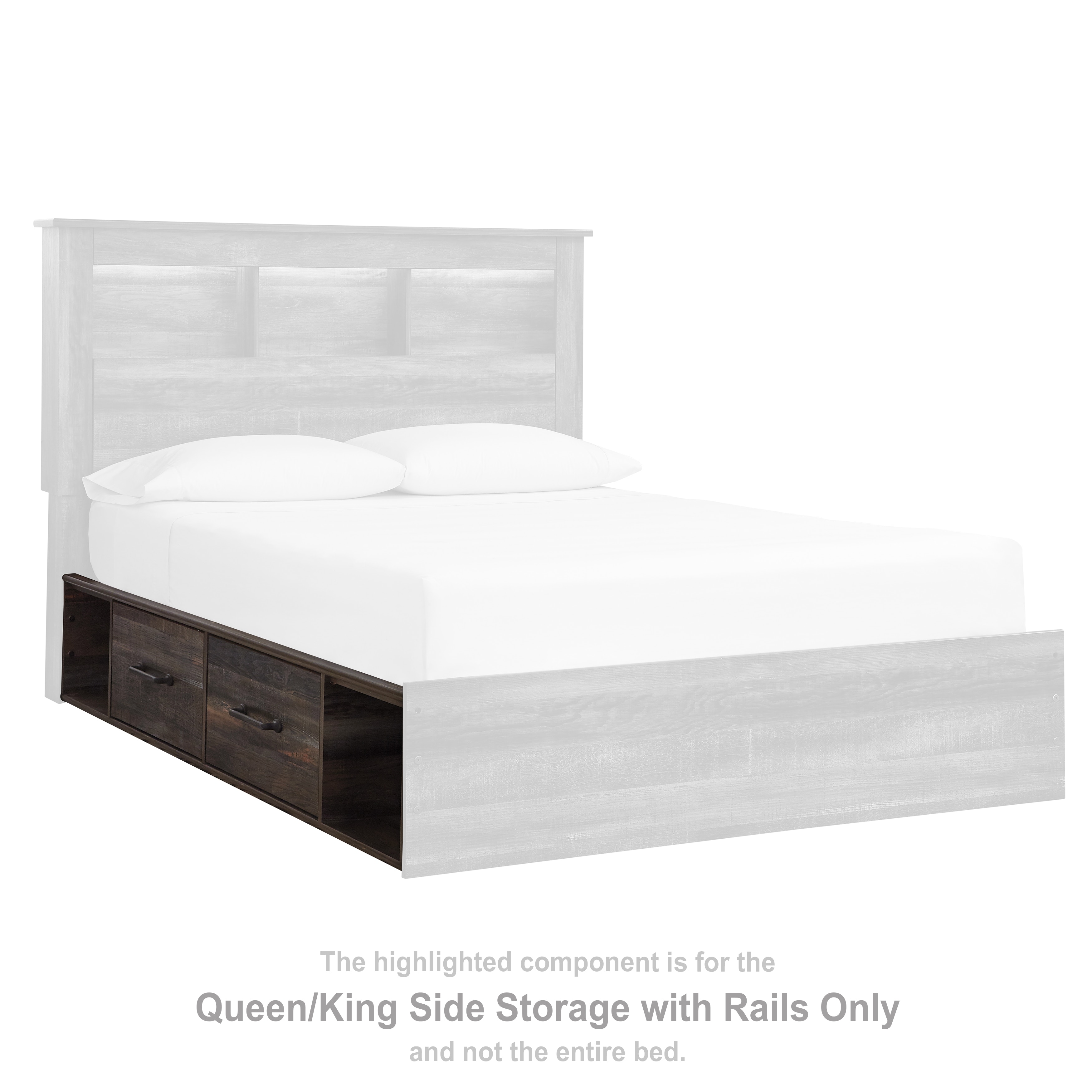 Drystan store queen bed