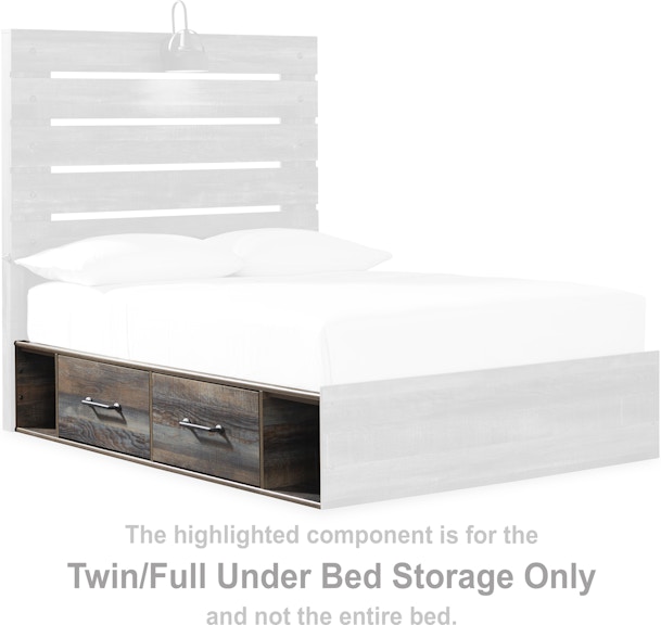 Signature Design by Ashley Drystan Twin/Full Under Bed Storage B211-50 at Woodstock Furniture & Mattress Outlet