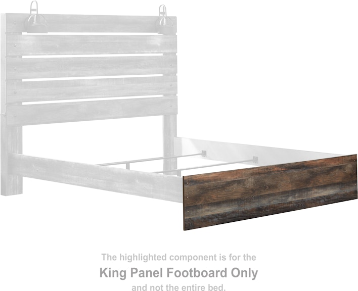 Signature Design by Ashley Drystan King Panel Footboard B211-56 at Woodstock Furniture & Mattress Outlet