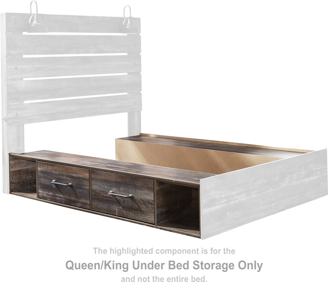Signature Design by Ashley Drystan Queen/King Under Bed Storage B211-60 at Woodstock Furniture & Mattress Outlet