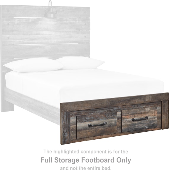 Signature Design by Ashley Drystan Full Storage Footboard B211-84S at Woodstock Furniture & Mattress Outlet