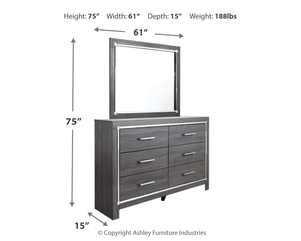 Signature Design By Ashley Bedroom Lodanna Queen Upholstered Panel Bed ...