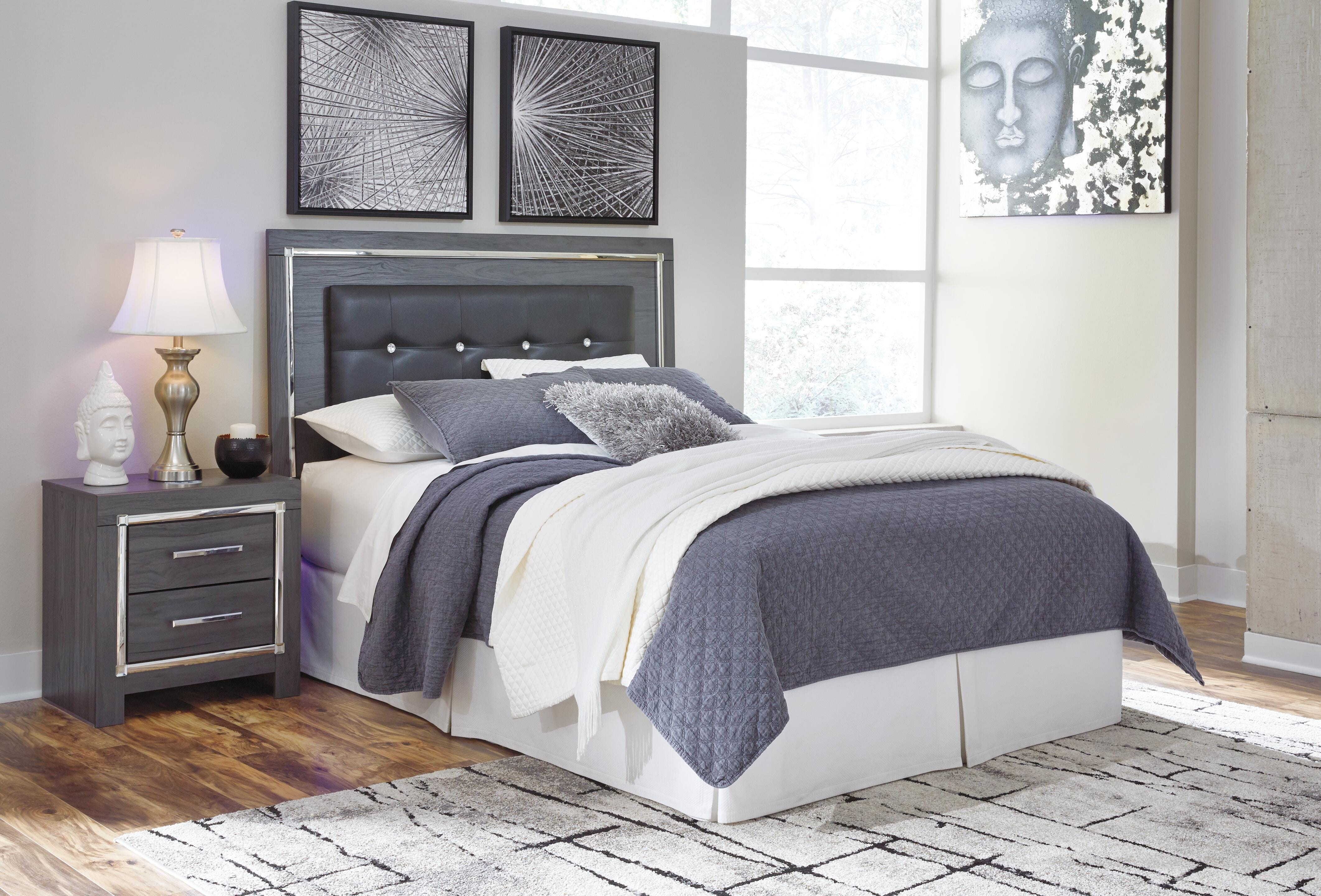 Signature Design by Ashley Lodanna Queen Upholstered Panel Headboard B214-57
