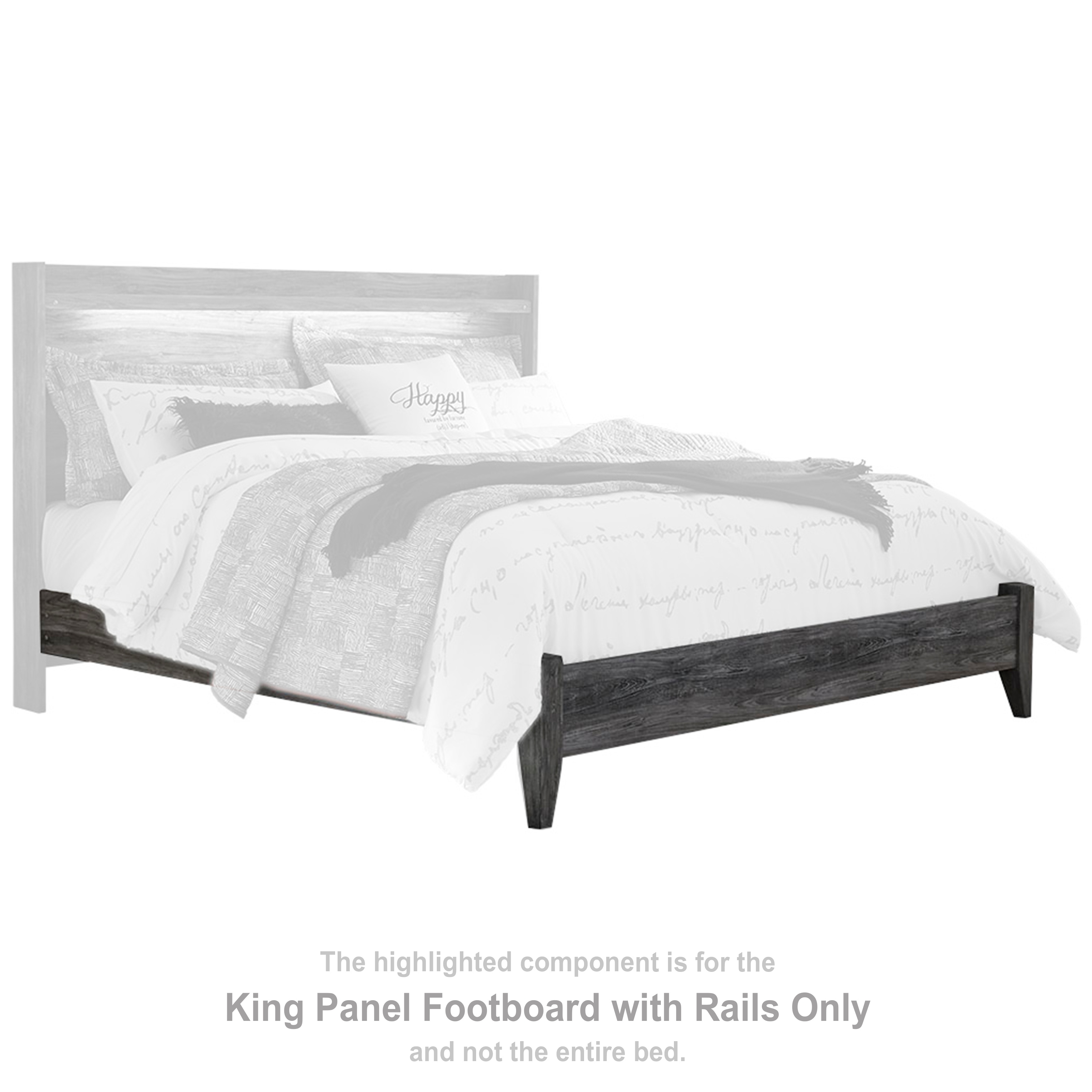 Baystorm king deals panel bed