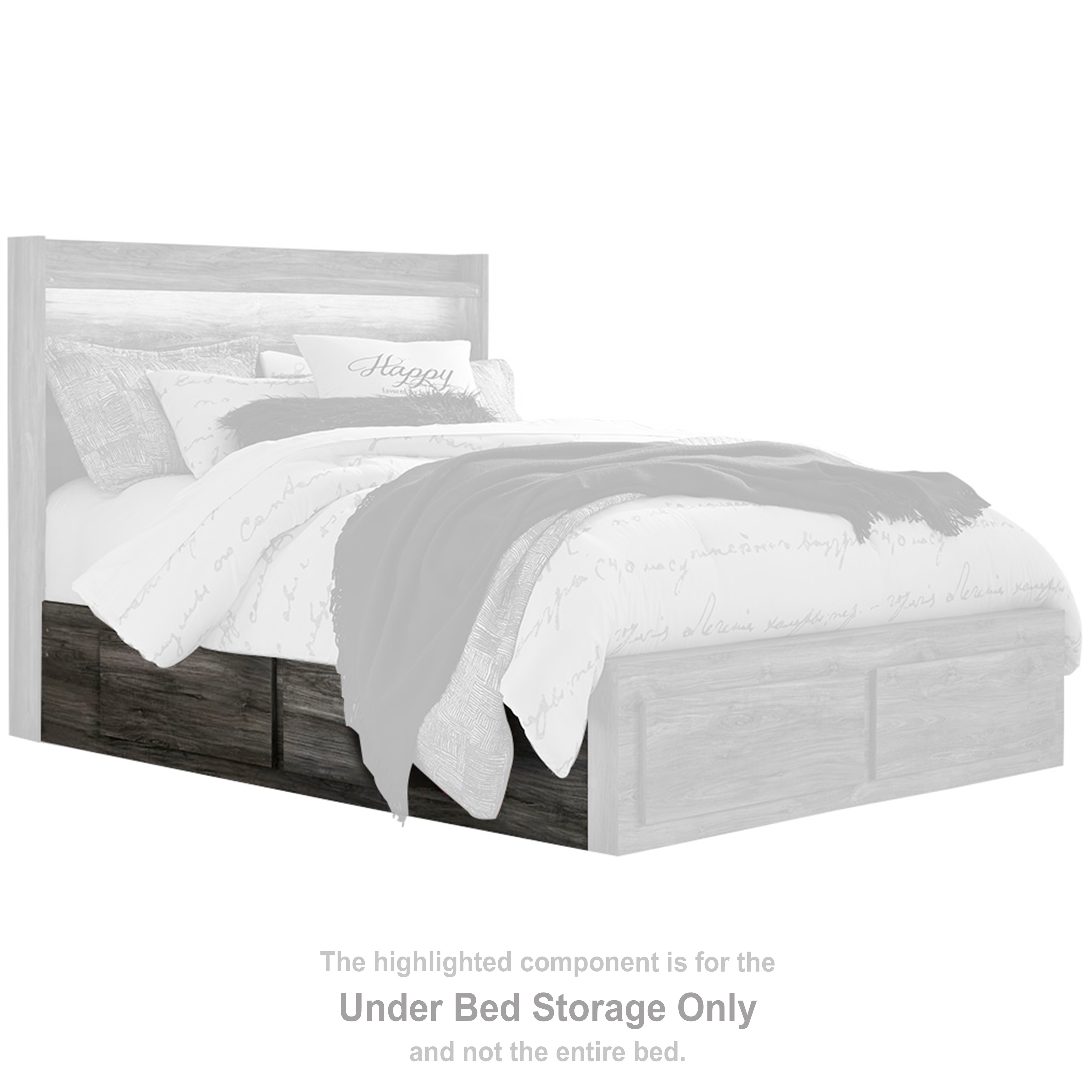 Ashley baystorm on sale storage bed