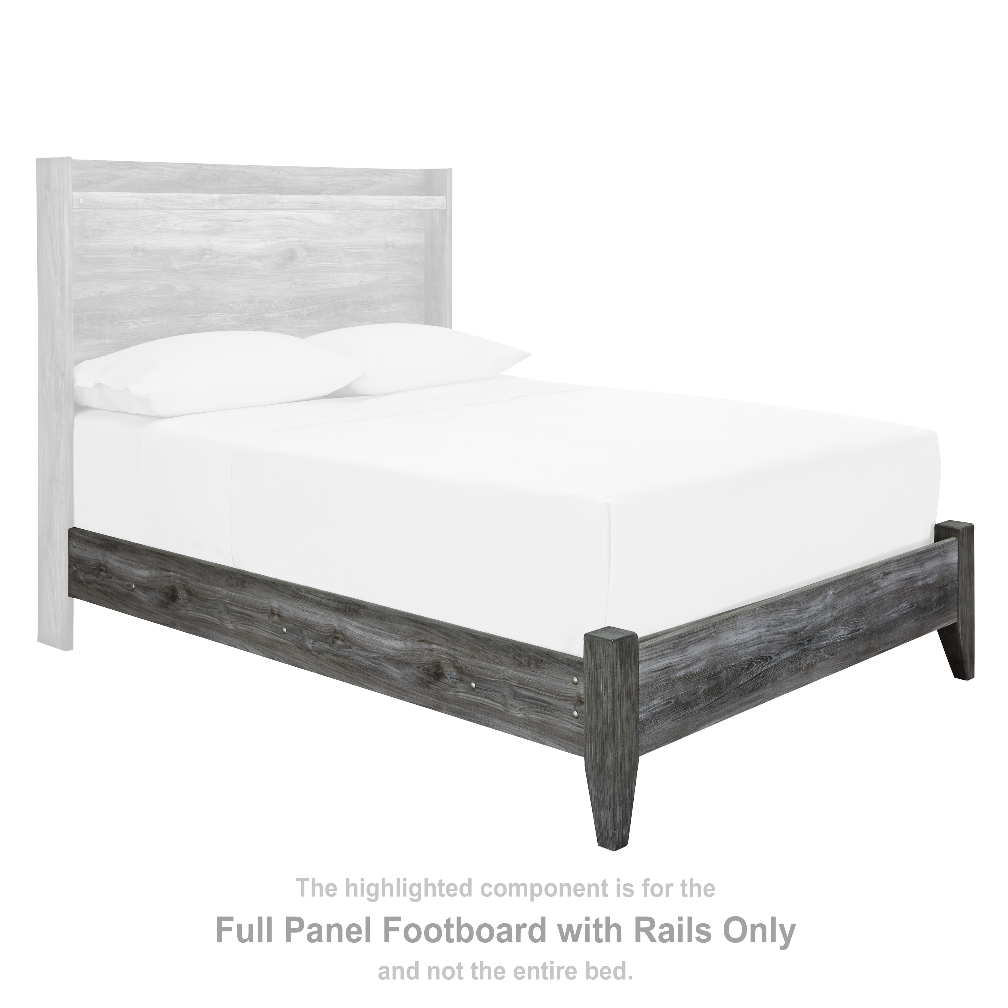 ashley bed rails