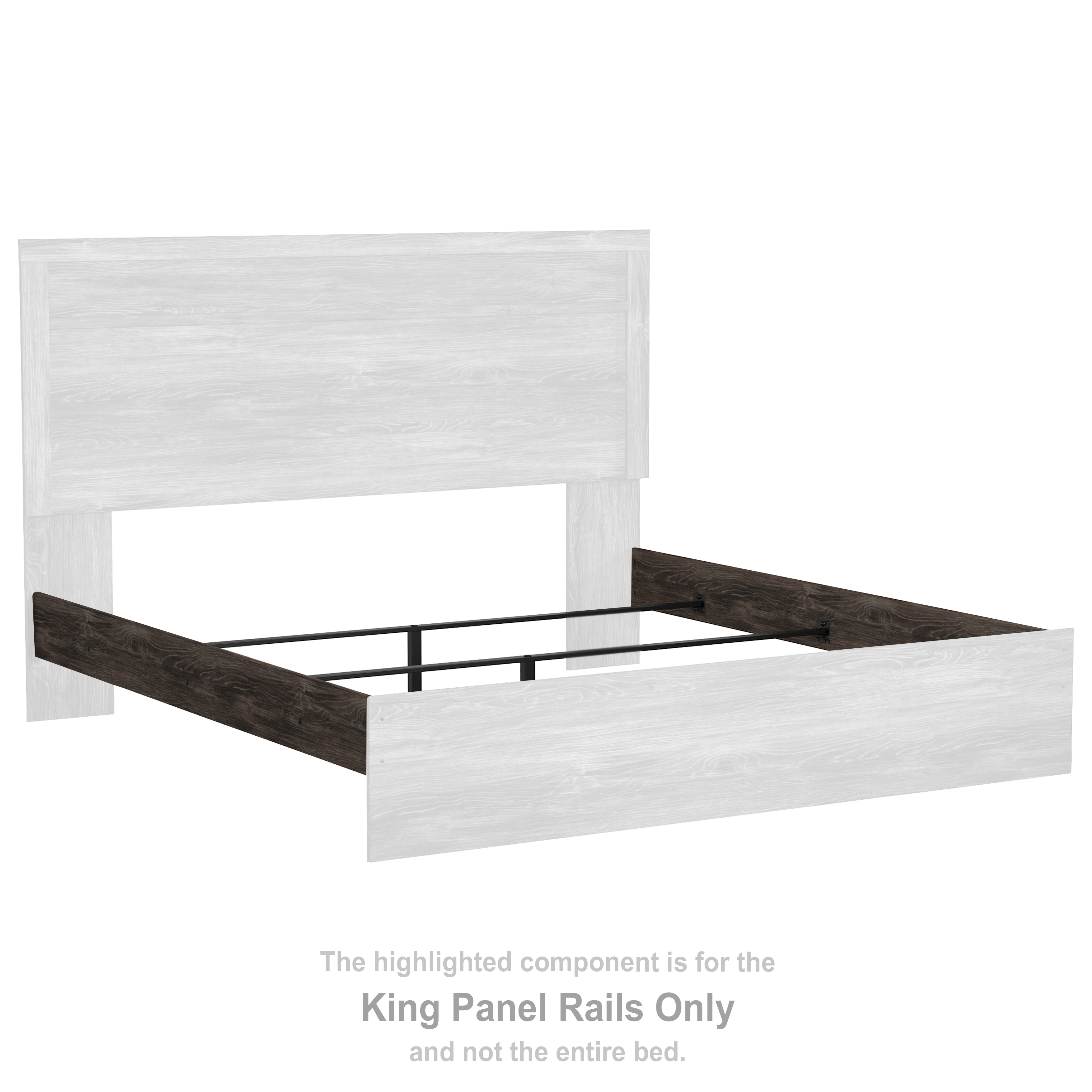 Signature Design by Ashley Bedroom Ralinksi King Panel Rails