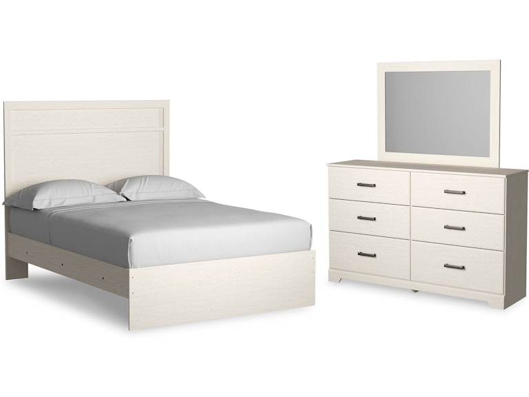 Signature Design by Ashley Stelsie Full Panel Bed, Dresser and Mirror B2588B5