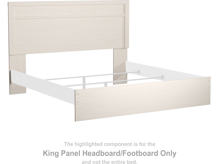Signature Design by Ashley Stelsie King Panel Headboard/Footboard B2588-72 at Woodstock Furniture & Mattress Outlet