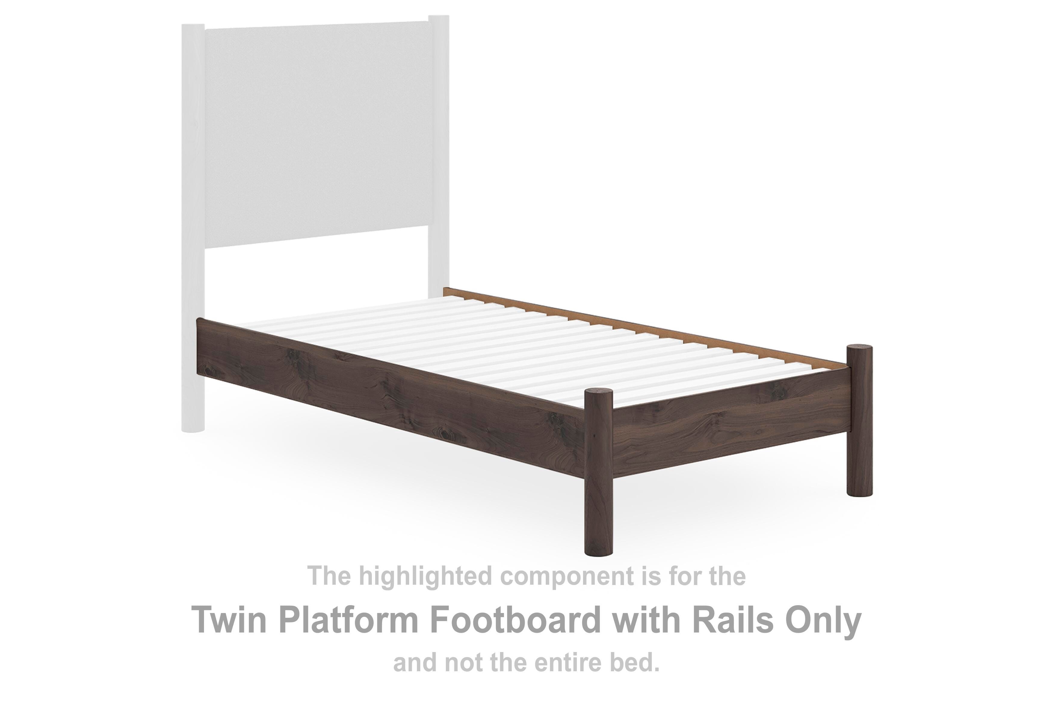  Cadmori Twin Platform Footboard with Rails 