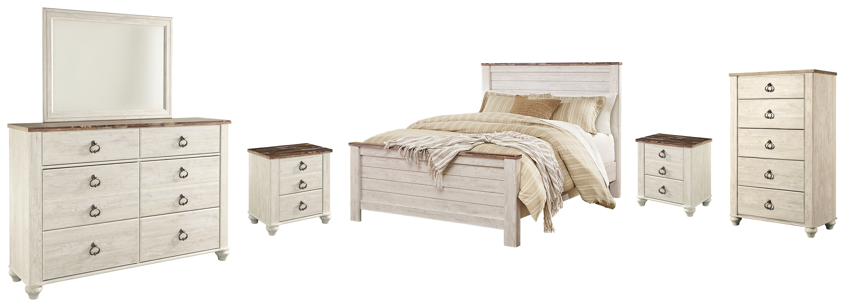 Willowton queen 2024 panel bed