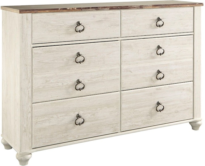 Signature Design by Ashley Willowton Dresser B267-31 at Woodstock Furniture & Mattress Outlet
