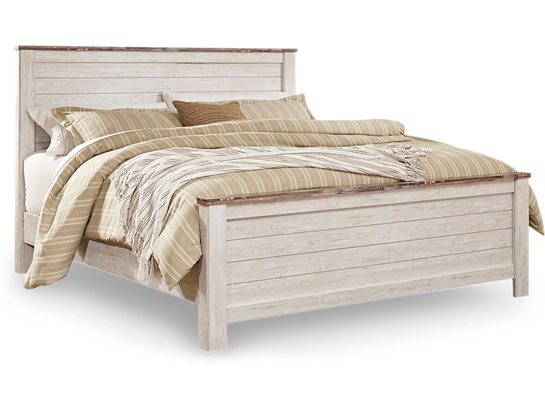 Signature Design by Ashley Willowton King Panel Bed B267B10 ASK267KPB
