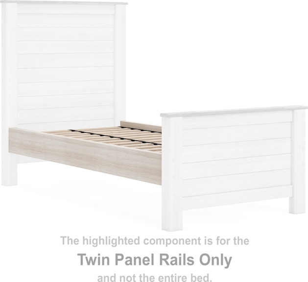 Signature Design by Ashley Willowton Twin Panel Rails B267-83 B267-83
