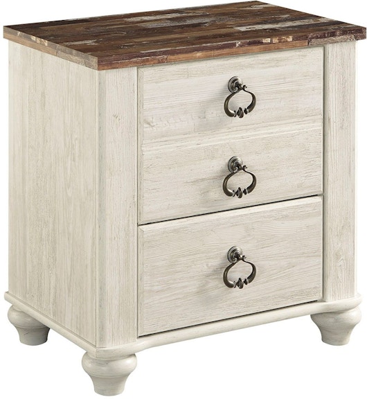 Signature Design by Ashley Willowton Nightstand B267-92 at Woodstock Furniture & Mattress Outlet