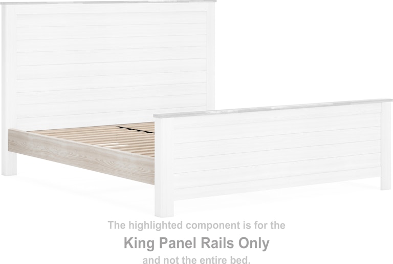 Signature Design by Ashley Willowton King Panel Rails B267-99 B267-99