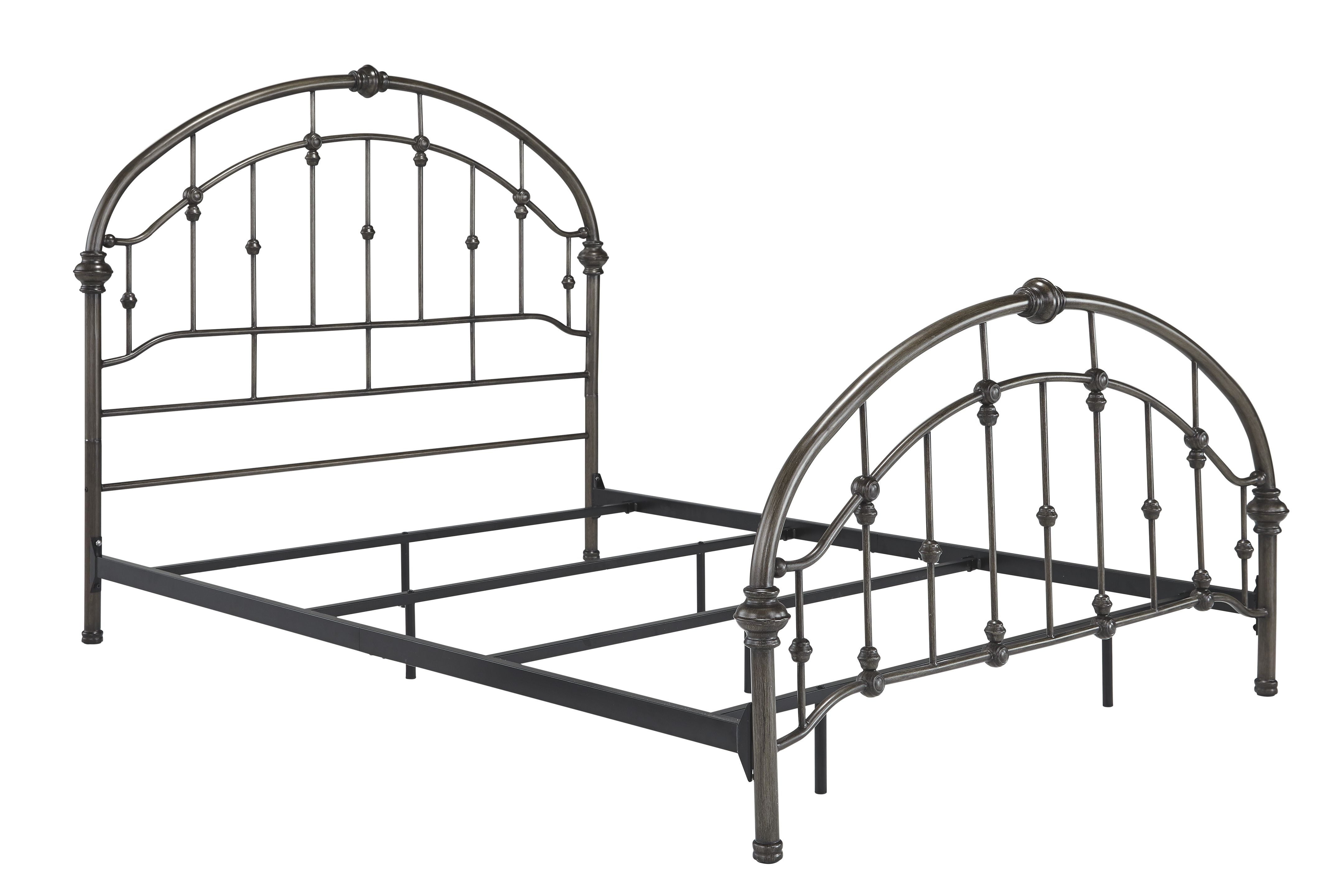 Nashburg king metal deals headboard