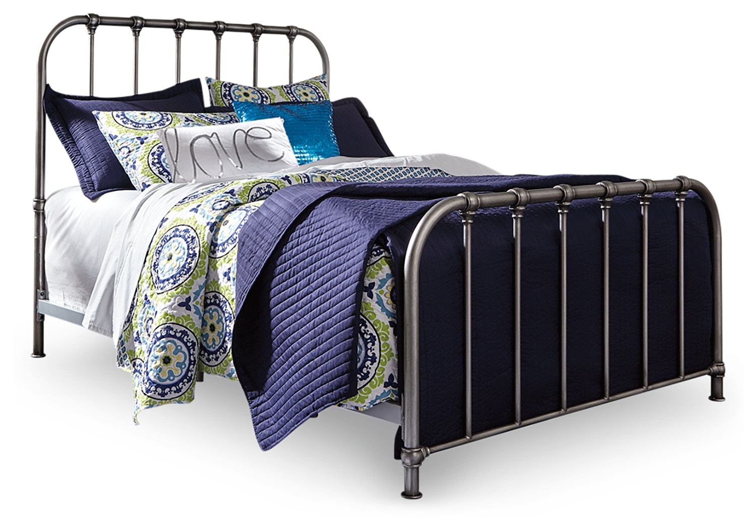 Signature Design by Ashley Youth Nashburg Full Metal Bed B280572