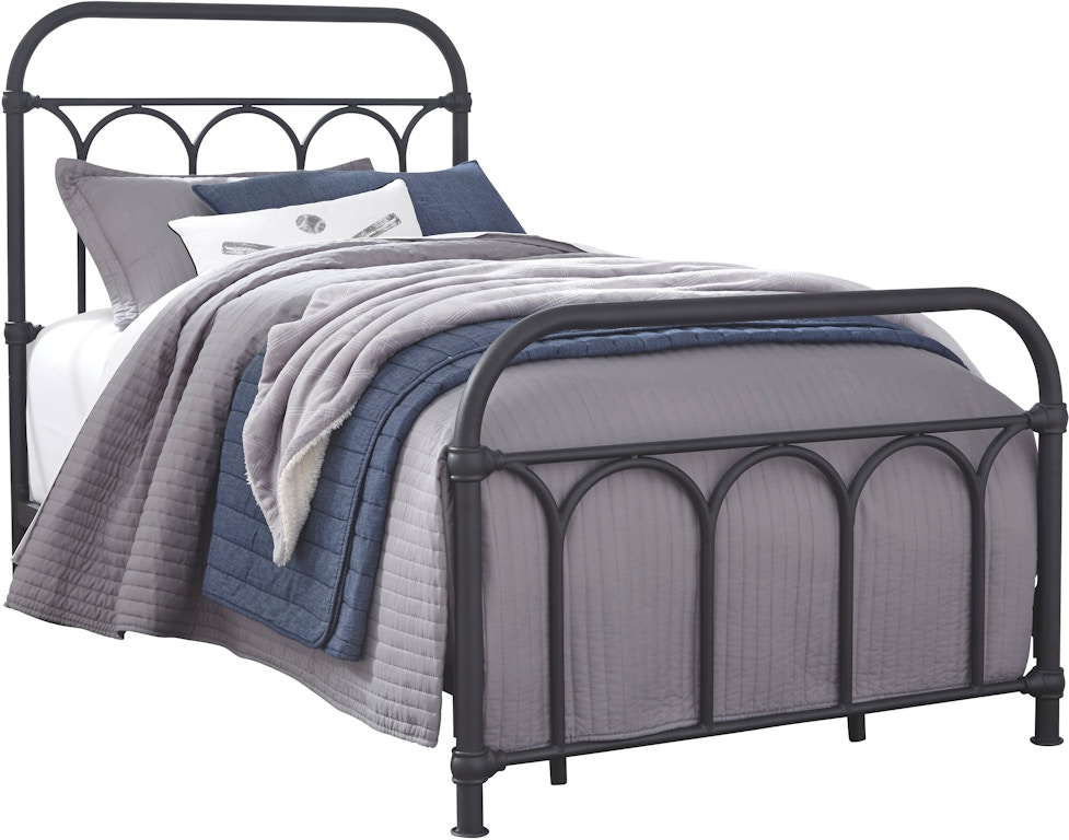 Signature Design By Ashley Youth Nashburg Twin Metal Bed B280 671 Weiss Furniture Company