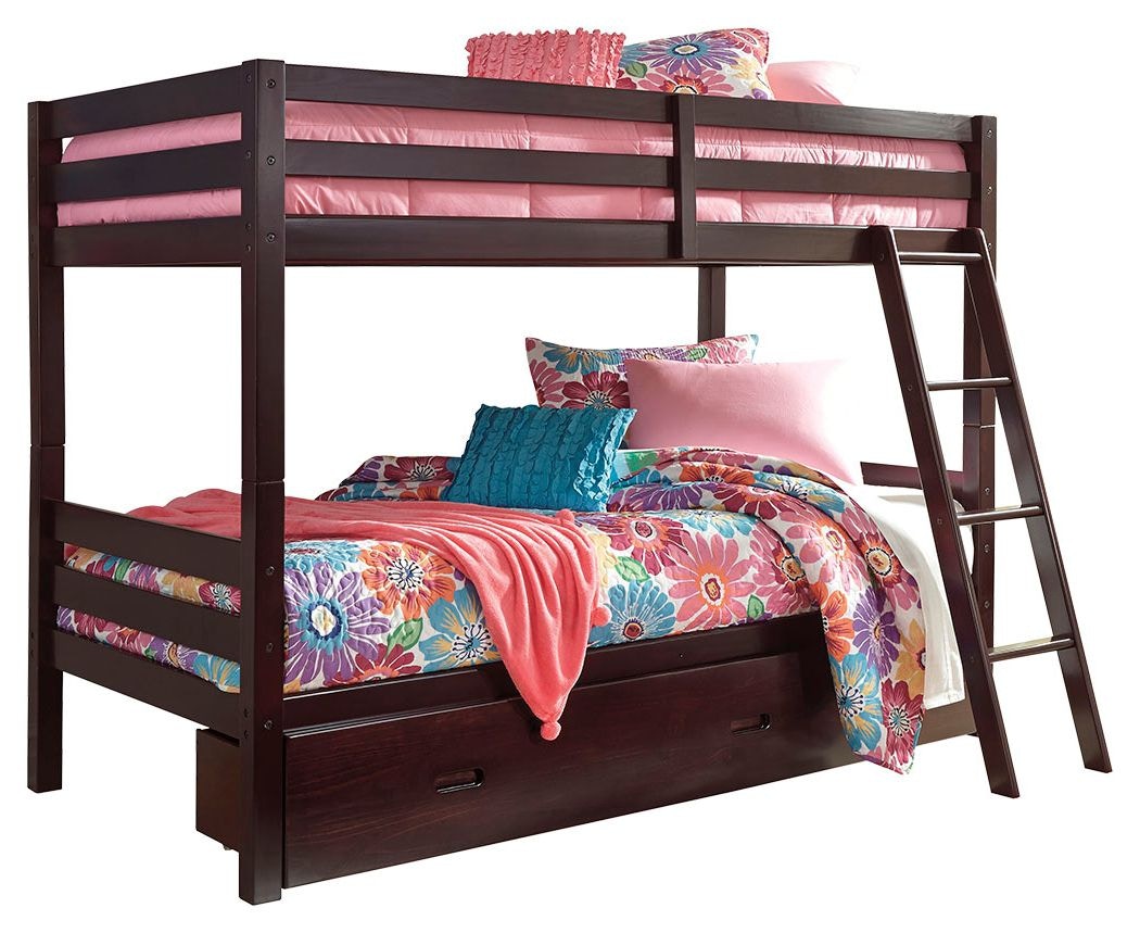 1 twin bunk bed