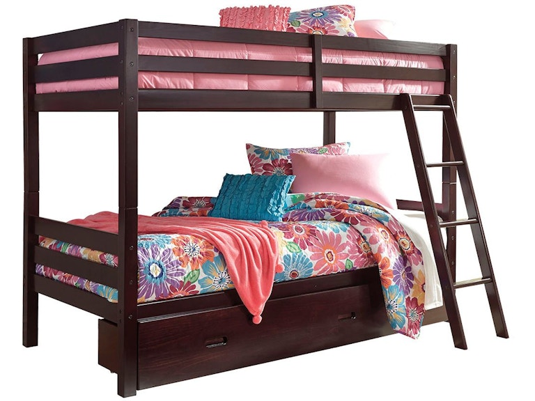 Signature Design By Ashley Youth Halanton Twin Over Twin Bunk Bed