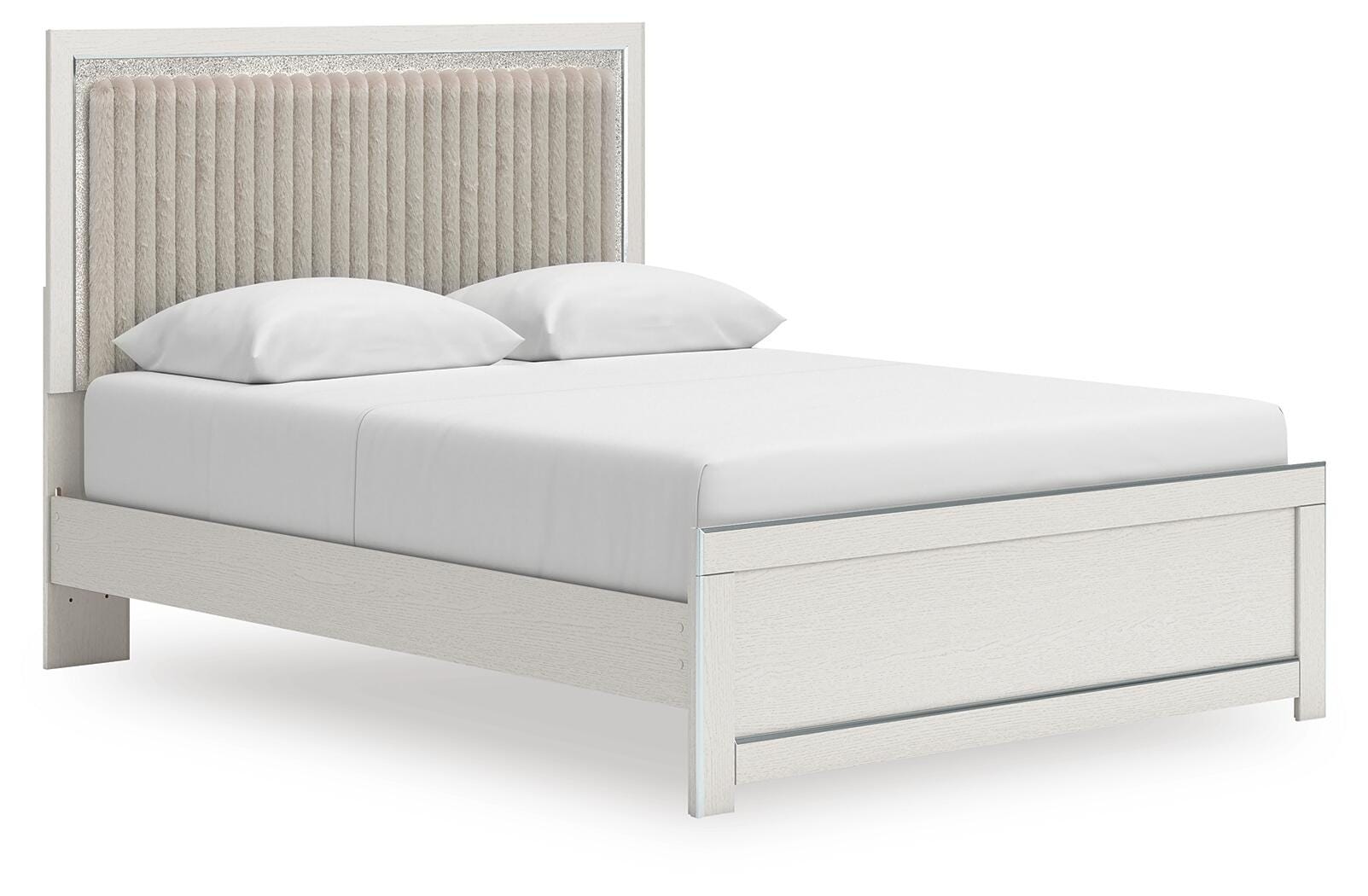  Birmonton Queen Upholstered Panel Platform Bed 
