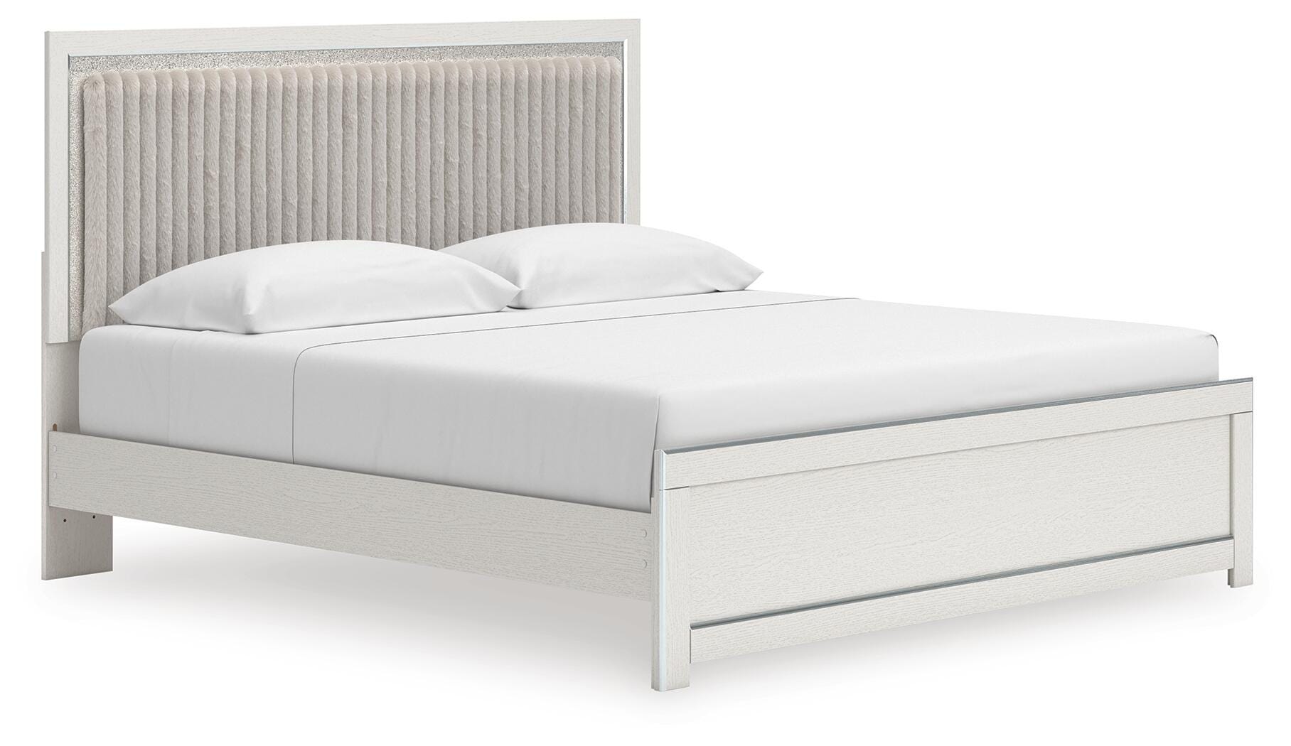  Birmonton King Upholstered Panel Platform Bed 