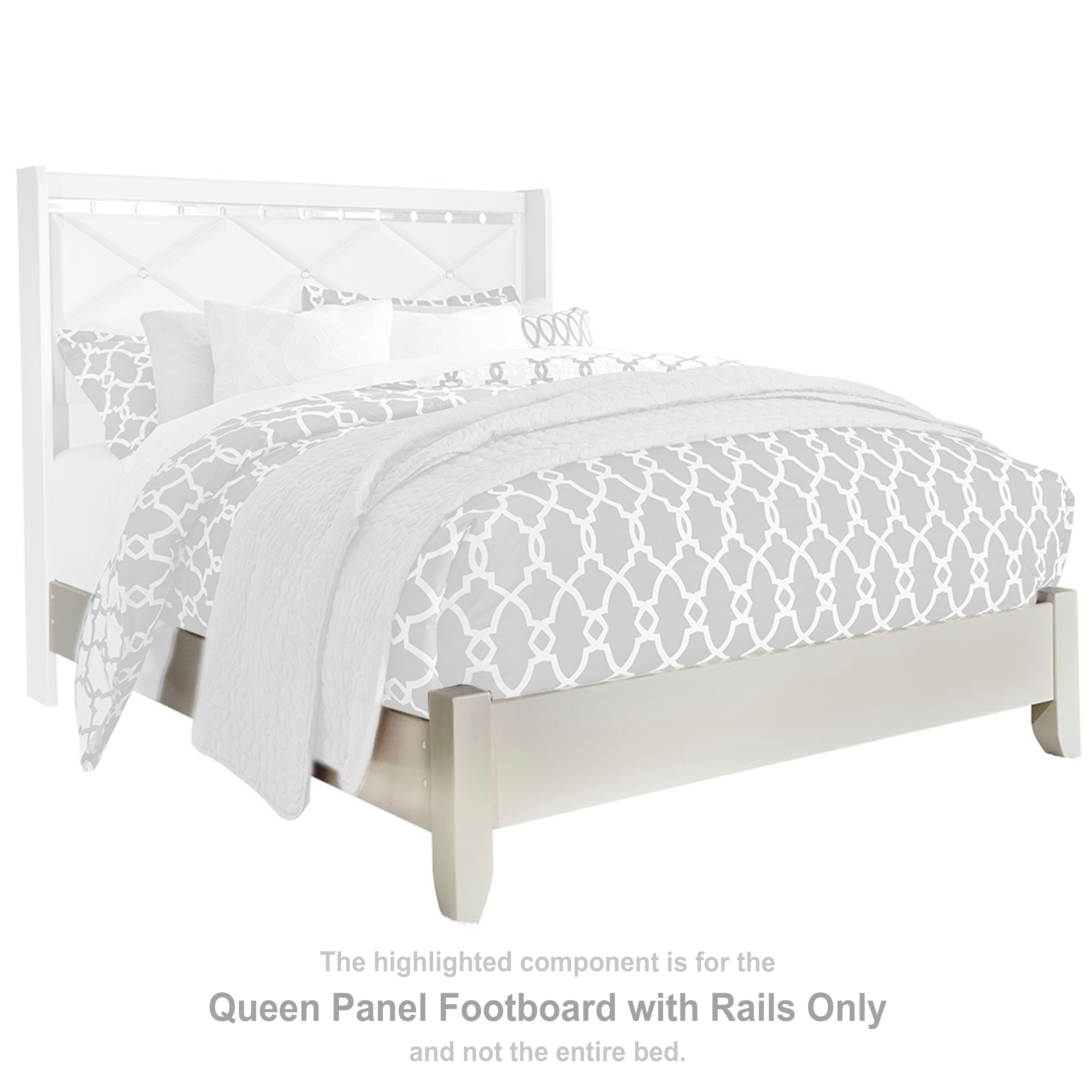 Dreamur queen panel deals bed