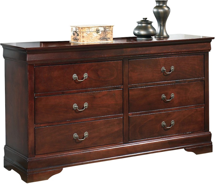 Antique Louis Philippe Style Cherry Chest of Drawers for sale at