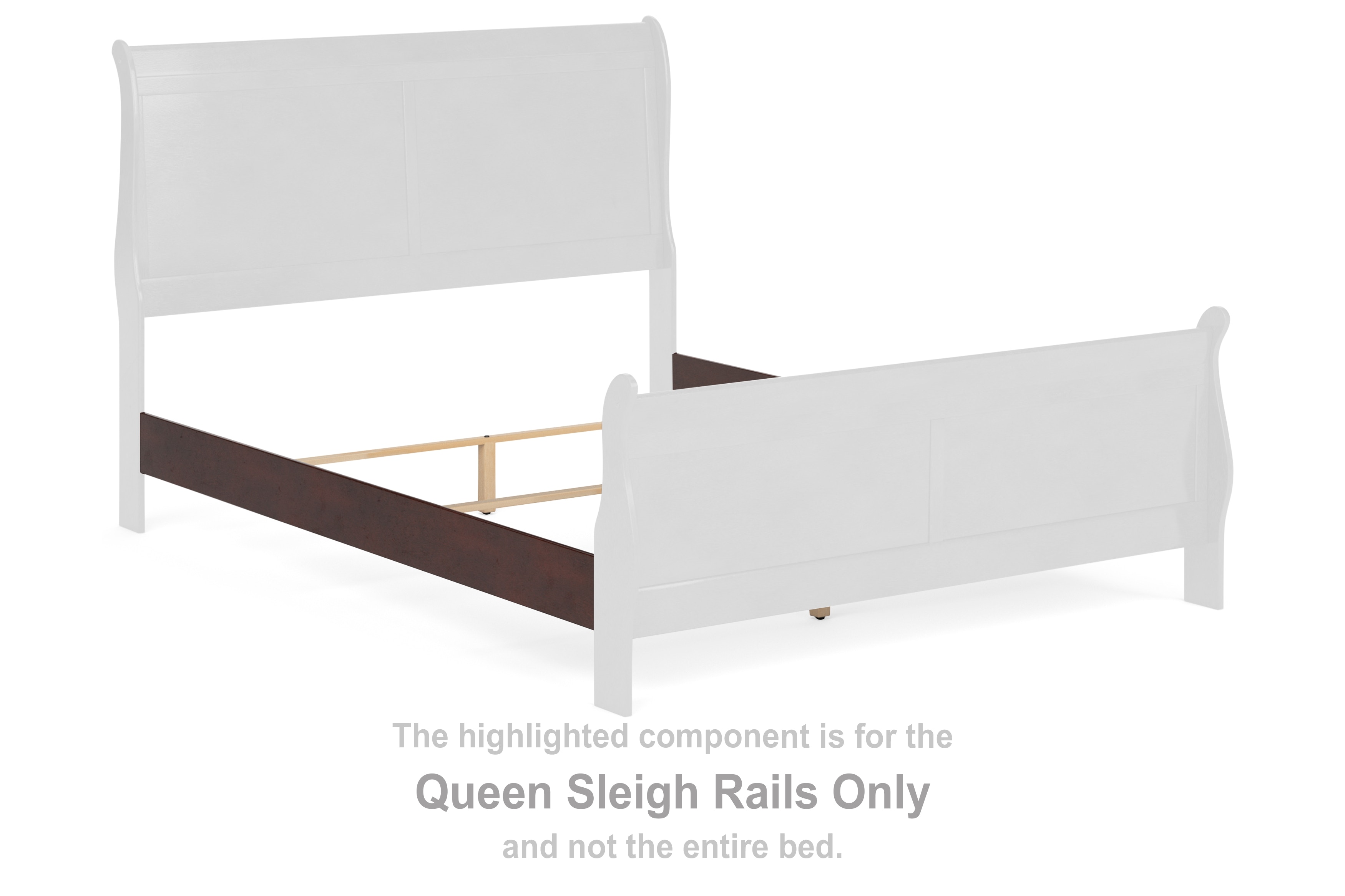 Alisdair Queen Sleigh Rails