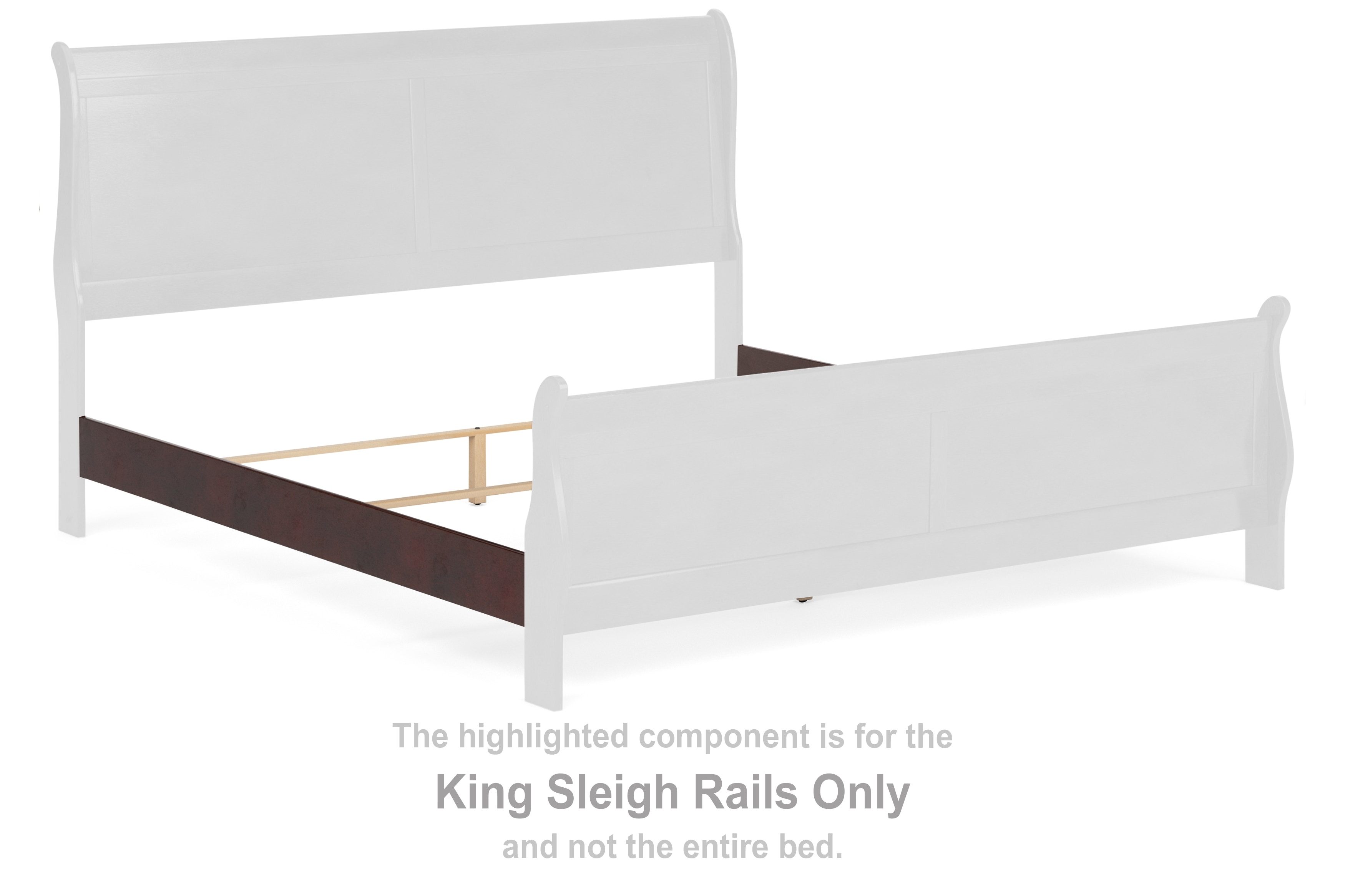 Alisdair king outlet sleigh bed