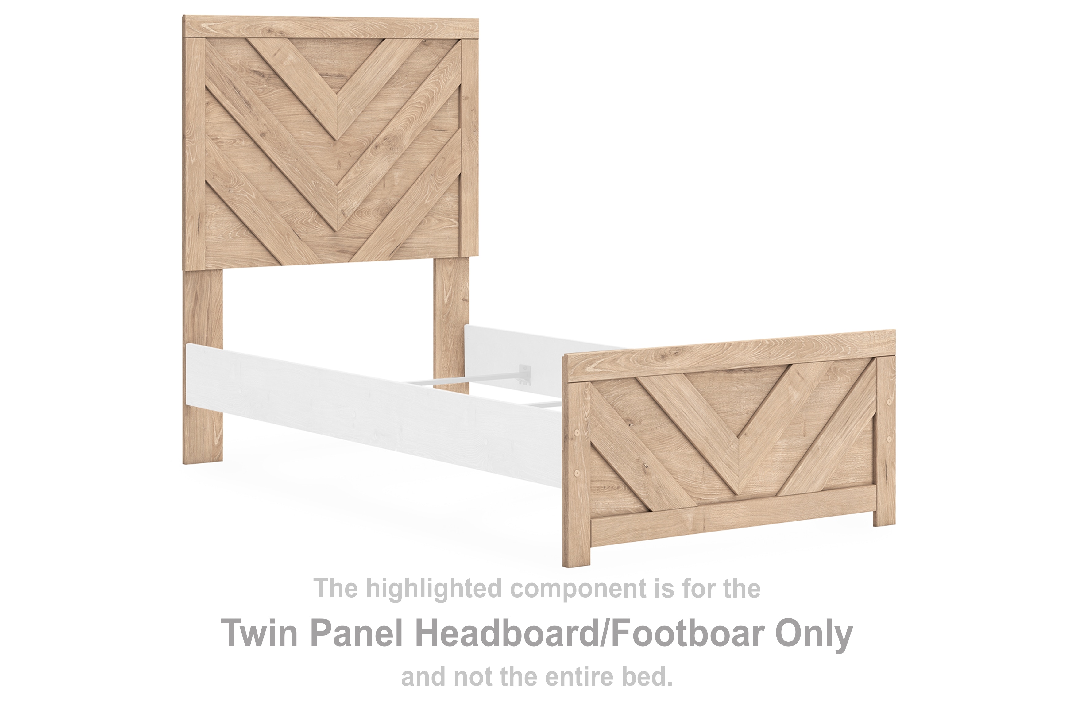 Signature Design by Ashley Bedroom Sanginlane Twin Panel Headboard
